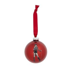 Taylor swift Red ball ornament